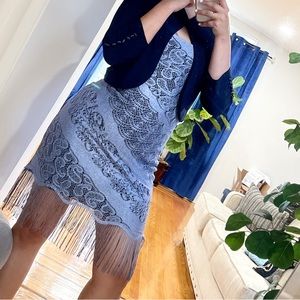 RAMPAGE  BLUE LIGHT DRESS